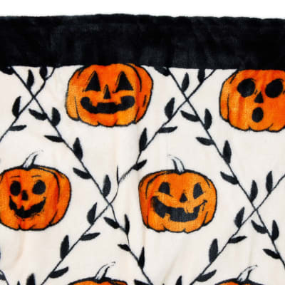 Vintage Jack-o'-Lanterns Throw Blanket, 50x60