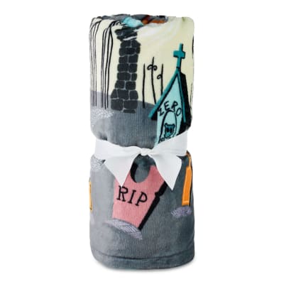 Disney Tim Burton's The Nightmare Before Christmas Two-Sided Throw Blanket, 50x60