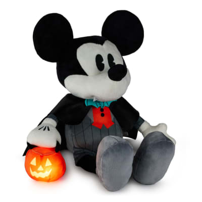 Disney Mickey Mouse Vampire Plush With Light, 11