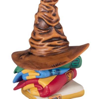 Harry Potter™ Sorting Hat™ and House Scarves Hallmark Ornament