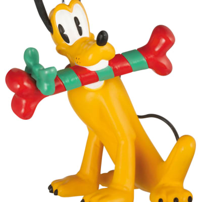 Disney Pluto With Dog Bone Hallmark Ornament