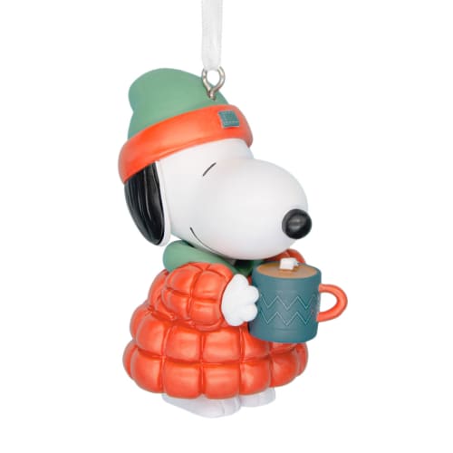 Peanuts® Snoopy With Hot Cocoa Hallmark Ornament
