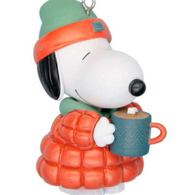 Peanuts® Snoopy With Hot Cocoa Hallmark Ornament