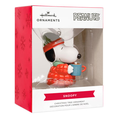 Peanuts® Snoopy With Hot Cocoa Hallmark Ornament
