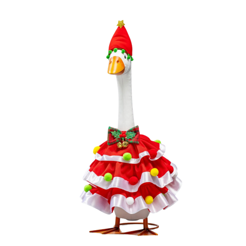 Giddy the Goose | Porch Goose Outfit, Christmas Dress