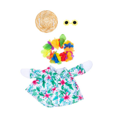 Giddy the Goose | Porch Goose Outfit, Hawaiian Vacation