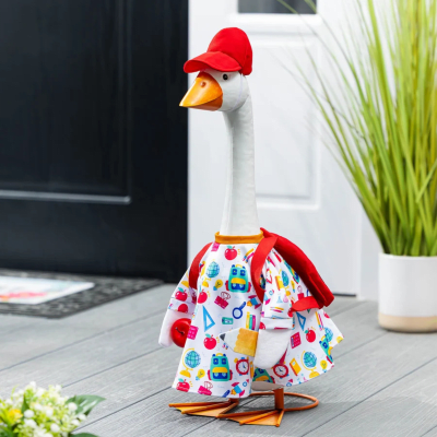 Giddy the Goose | Porch Goose Outfit, Back to School