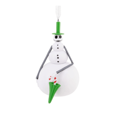 Disney Tim Burton's The Nightmare Before Christmas Snowman Jack Skellington Hallmark Ornament