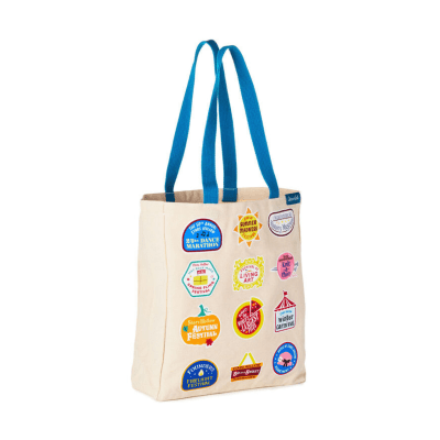 Gilmore Girls Stars Hollow Town Festivals Canvas Tote Bag