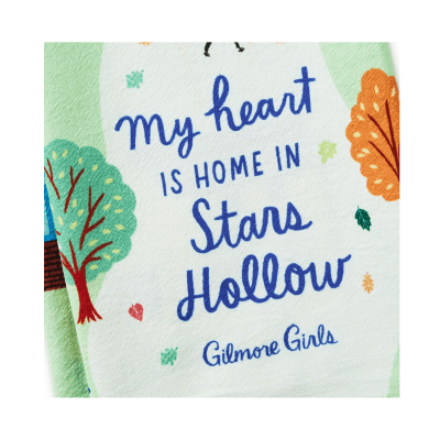 Gilmore Girls Stars Hollow Tea Towel