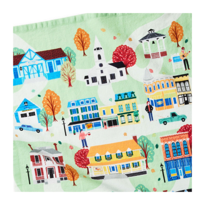 Gilmore Girls Stars Hollow Tea Towel
