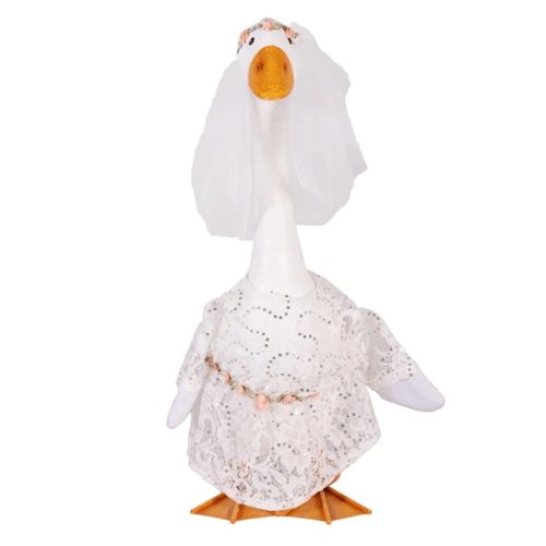 Giddy the Goose | Porch Goose Outfit, Bride