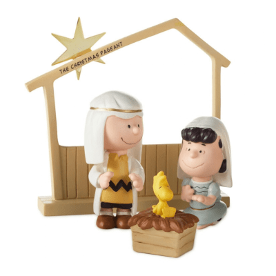 Peanuts® Christmas Nativity Pageant Figurines, Set of 9