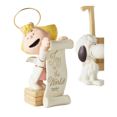 Peanuts® Christmas Nativity Pageant Figurines, Set of 9