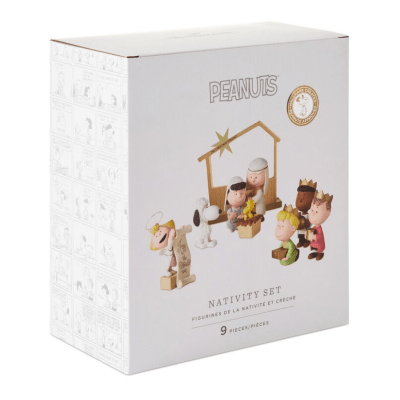 Peanuts® Christmas Nativity Pageant Figurines, Set of 9