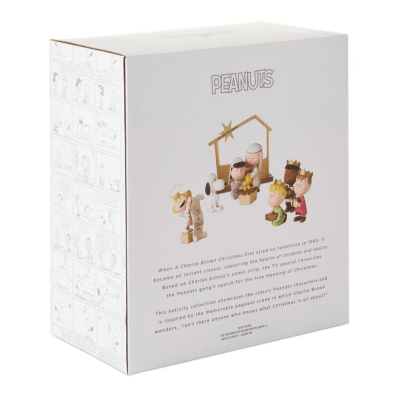 Peanuts® Christmas Nativity Pageant Figurines, Set of 9