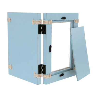 Beautiful Baby Boy Hinged Sentiment & Picture Frame