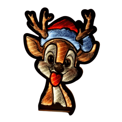 Infinity | Happy Reindeer Standing Light