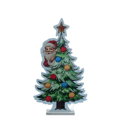 Infinity | Christmas Tree With Santa Standing Light