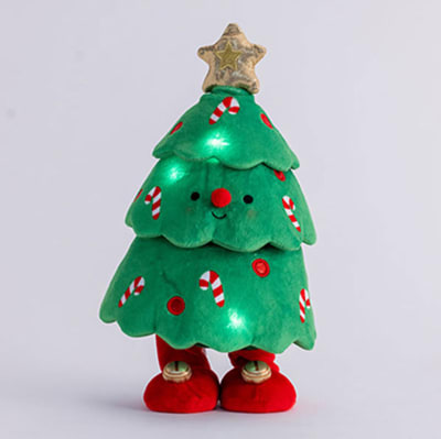 Happy Dancing Tree Musical Plush With Light and Motion, 10