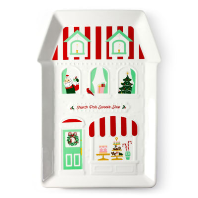 North Pole Sweets Shop Serving Tray