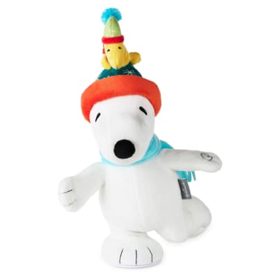 Peanuts® Snoopy Ice Skating Plush With Sound and Motion