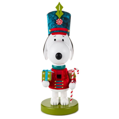 Peanuts® Snoopy Drum Major Nutcracker Figurine