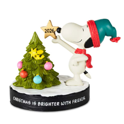 Peanuts® Christmas Is Brighter With Friends 2026 Figurine