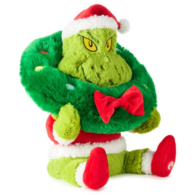 Dr. Seuss's How the Grinch Stole Christmas!™ Grinch Stuck On Christmas Plush With Light, Sound and Motion
