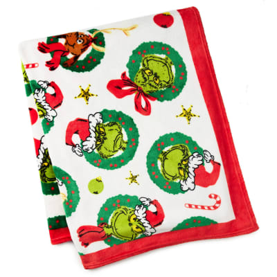 Dr. Seuss's How the Grinch Stole Christmas!™ Characters Throw Blanket, 50x60