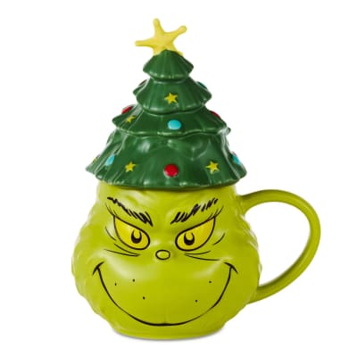 Dr. Seuss's How the Grinch Stole Christmas!™ Grinch With Tree Sculpted Mug