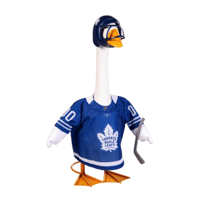 Giddy the Goose | Porch Goose Outfit, Toronto Maple Leafs