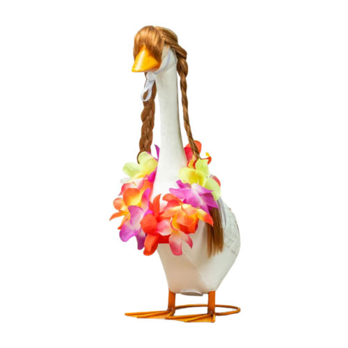 Giddy the Goose | Porch Goose Accessory Set, Island Paradise