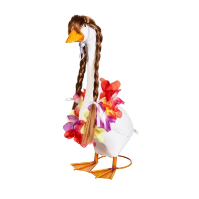 Giddy the Goose | Porch Goose Accessory Set, Island Paradise