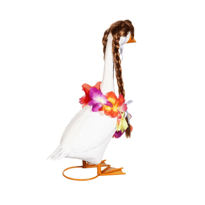 Giddy the Goose | Porch Goose Accessory Set, Island Paradise