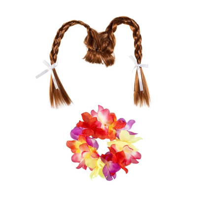Giddy the Goose | Porch Goose Accessory Set, Island Paradise