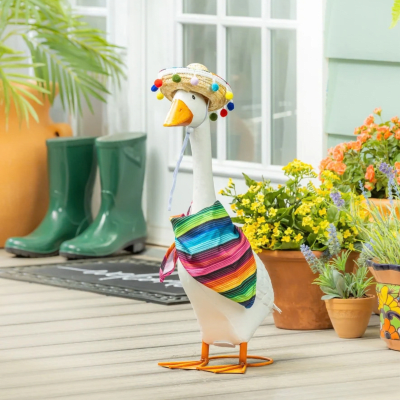 Giddy the Goose | Porch Goose Accessory Set, Festive Attire