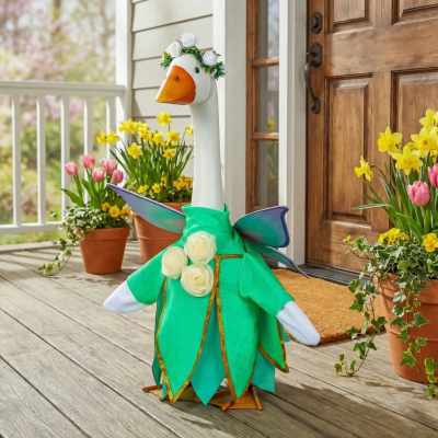 Giddy the Goose | Porch Goose Outfit, Fairy
