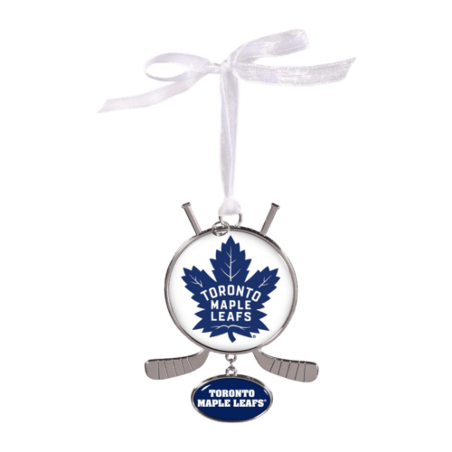 Toronto Maple Leafs Shaped Metal Ornament