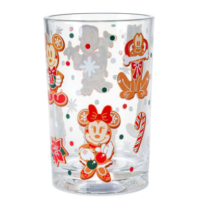 Disney Mickey and Friends Gingerbread Collectible Drinking Glass