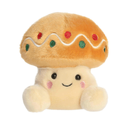 Palm Pals™ Ginger Cookie Mushroom™ Plush