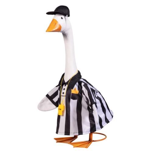 Giddy the Goose | Porch Goose Outfit, Referee