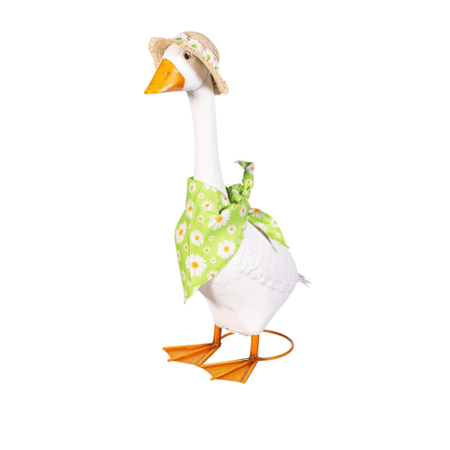 Giddy the Goose | Porch Goose Accessory Set, Sunny Daisy