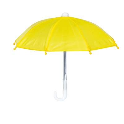 Giddy the Goose | Porch Goose Accessory Set, Yellow Umbrella