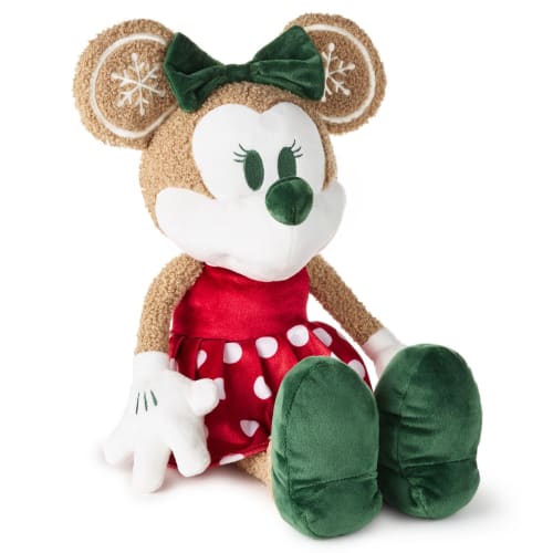 Disney Minnie Mouse Gingerbread Plush With Sound
