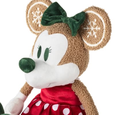 Disney Minnie Mouse Gingerbread Plush With Sound