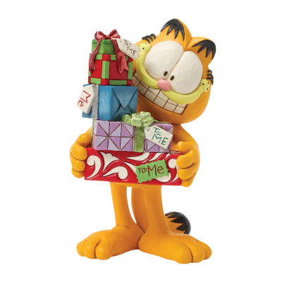 Jim Shore | Garfield with Presents Figurine