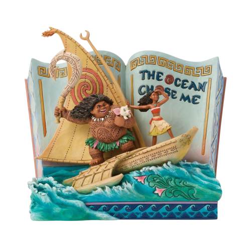 Jim Shore | Disney Moana Storybook Figurine