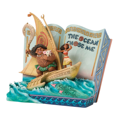 Jim Shore | Disney Moana Storybook Figurine