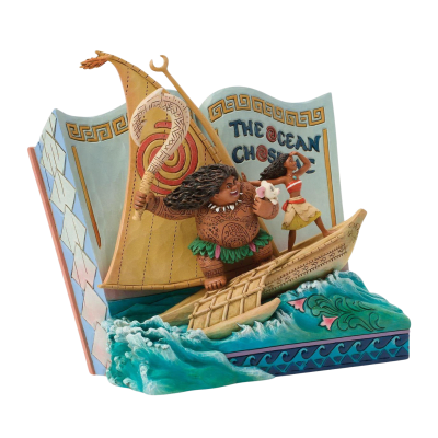 Jim Shore | Disney Moana Storybook Figurine